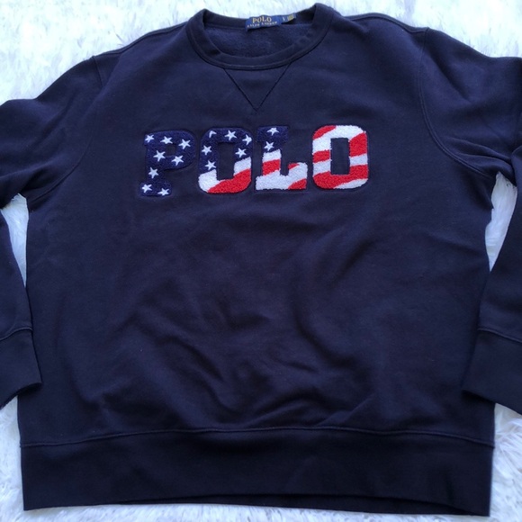 Polo Ralph Lauren Americana Crewneck Sweatshirt - Picture 6 of 10